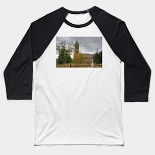 Carriden Church Tower Baseball T-Shirt